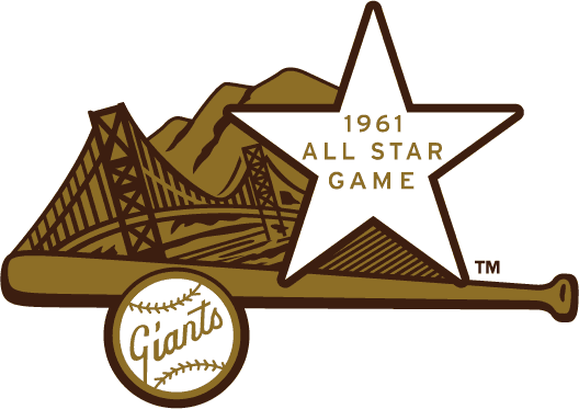 MLB All-Star Game 1961 Primary Logo t shirts iron on transfers
